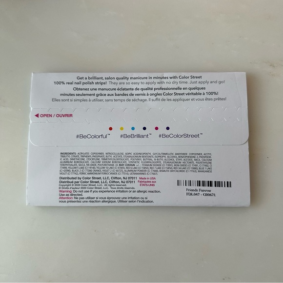 Color Street Nail Polish Strips Friends Furever - Picture 3 of 3